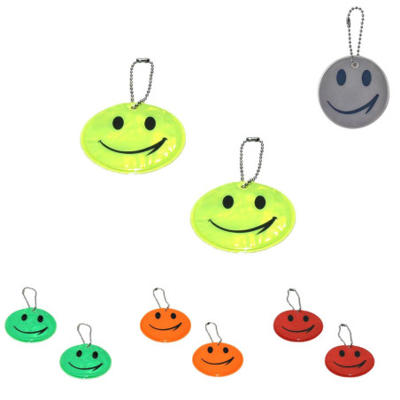Reflex - Dubbelpack - Smiley - Flera färgval