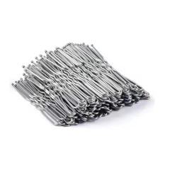 Hårnål - U-formad - Silver - 10 st