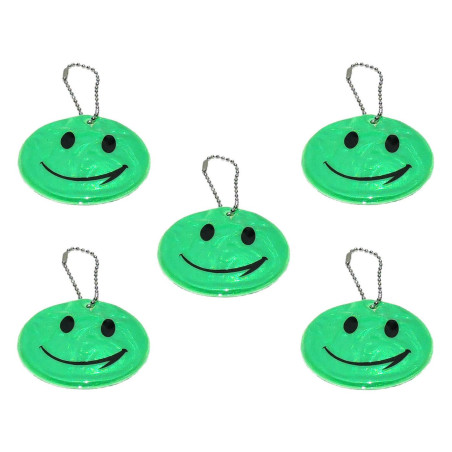 Reflex - Familjepack - Smiley - 5st - Grön