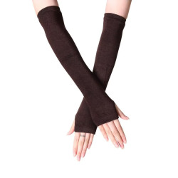 Armvärmare enfärgade, fingerlösa & halvlånga [35cm] - Flera färgval