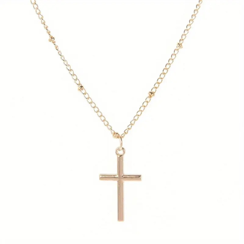 Halssmycke - Kors - 40cm halsband - Flera färgval Halssmycke - Kors - 40cm halsband - Flera färgval