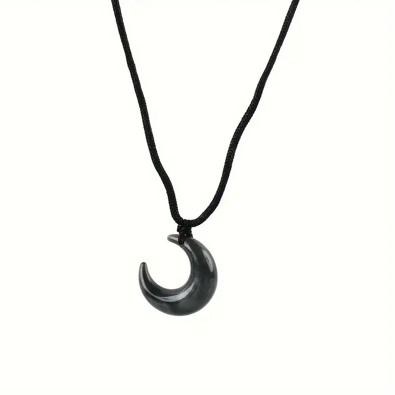 Halssmycke - Halvmåne - 60cm halsband - Flera färgval Halssmycke - Halvmåne - 60cm halsband - Flera färgval