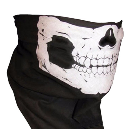 Dödskallemask - Paintball - Scarf - Bandana - Halsduk - Skidmask - Flera färgval