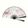 Solfjäder - Stor 26cm - M08 - Fjärilar Cherry Blossom