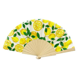 Solfjäder - Medium 23cm - Citron