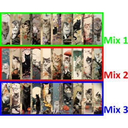 Bokmärken | Katter | 10-pack