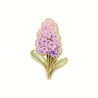 Brosch - Pin - Blomma - Syren