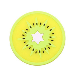 Dryckesunderlägg i silikon - Frukter - 7-pack - Coaster