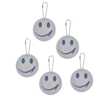 Reflex - Familjepack - Smiley - 5st - Vit