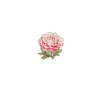 Brosch - Pin - Blomma - Pion