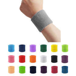 Svettband - Vristband - Korta [8cm] - Dubbelpack - Flera färgval