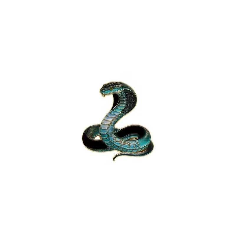 Brosch - Pin - Kobra