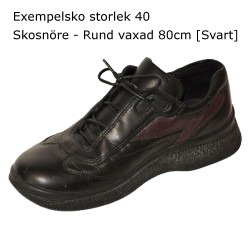 Skosnören - Rund Vaxad [80 cm] - Flera färgval